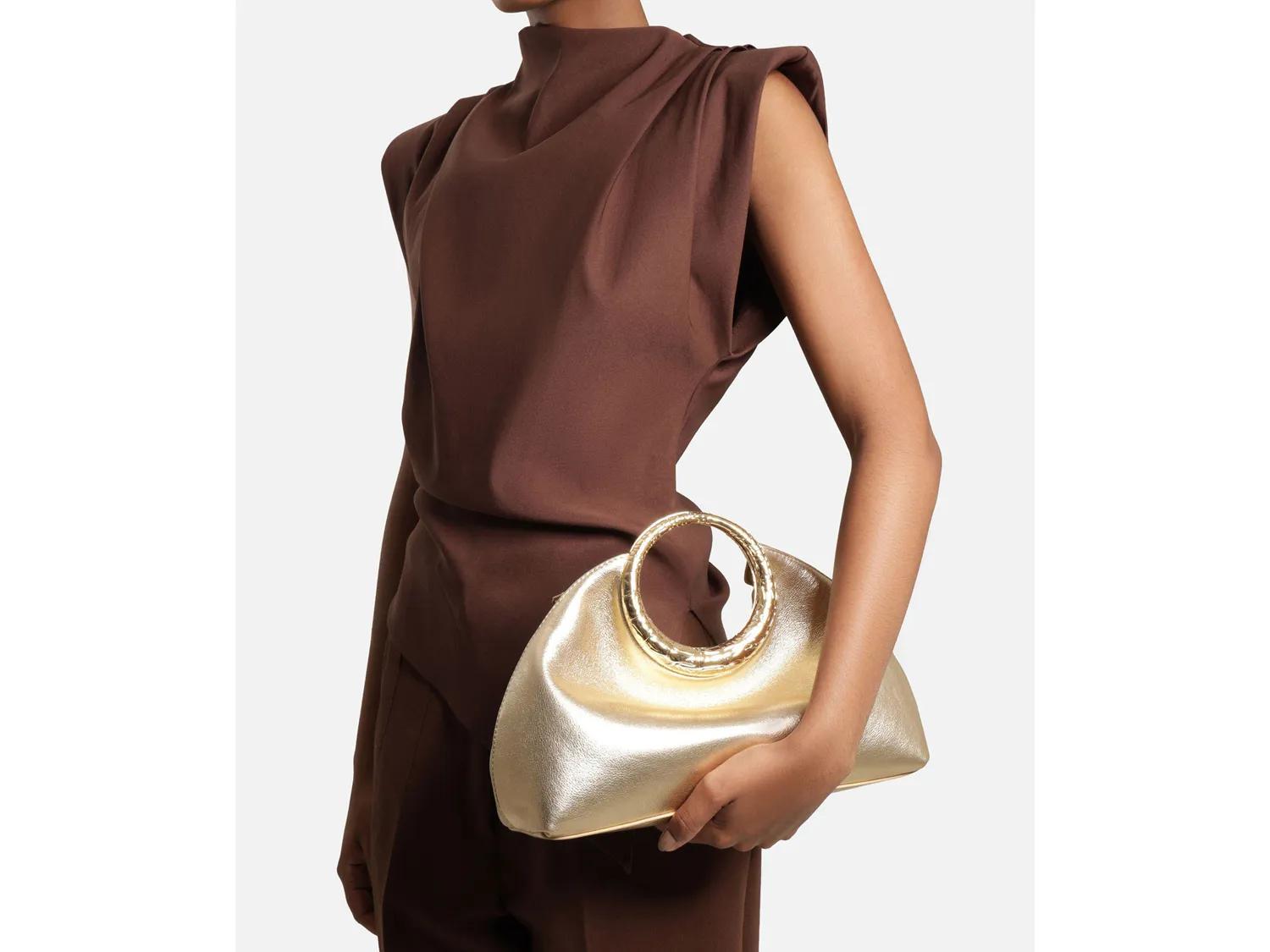 Mia Leather Clutch