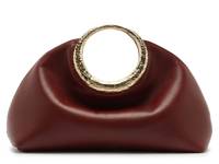 Mia Leather Clutch Passion Red view