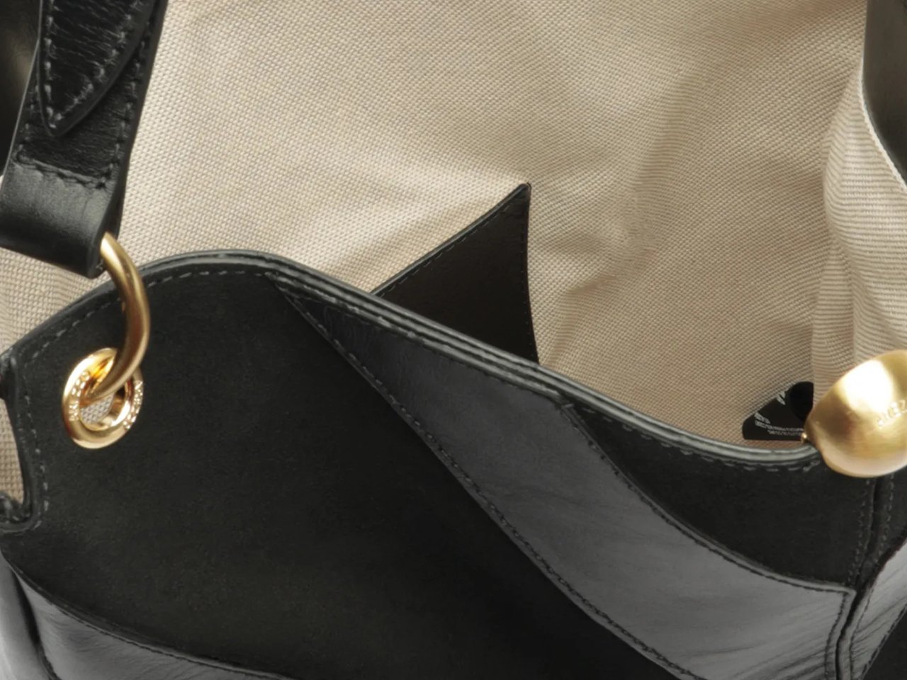 Aurora Leather Hobo Bag