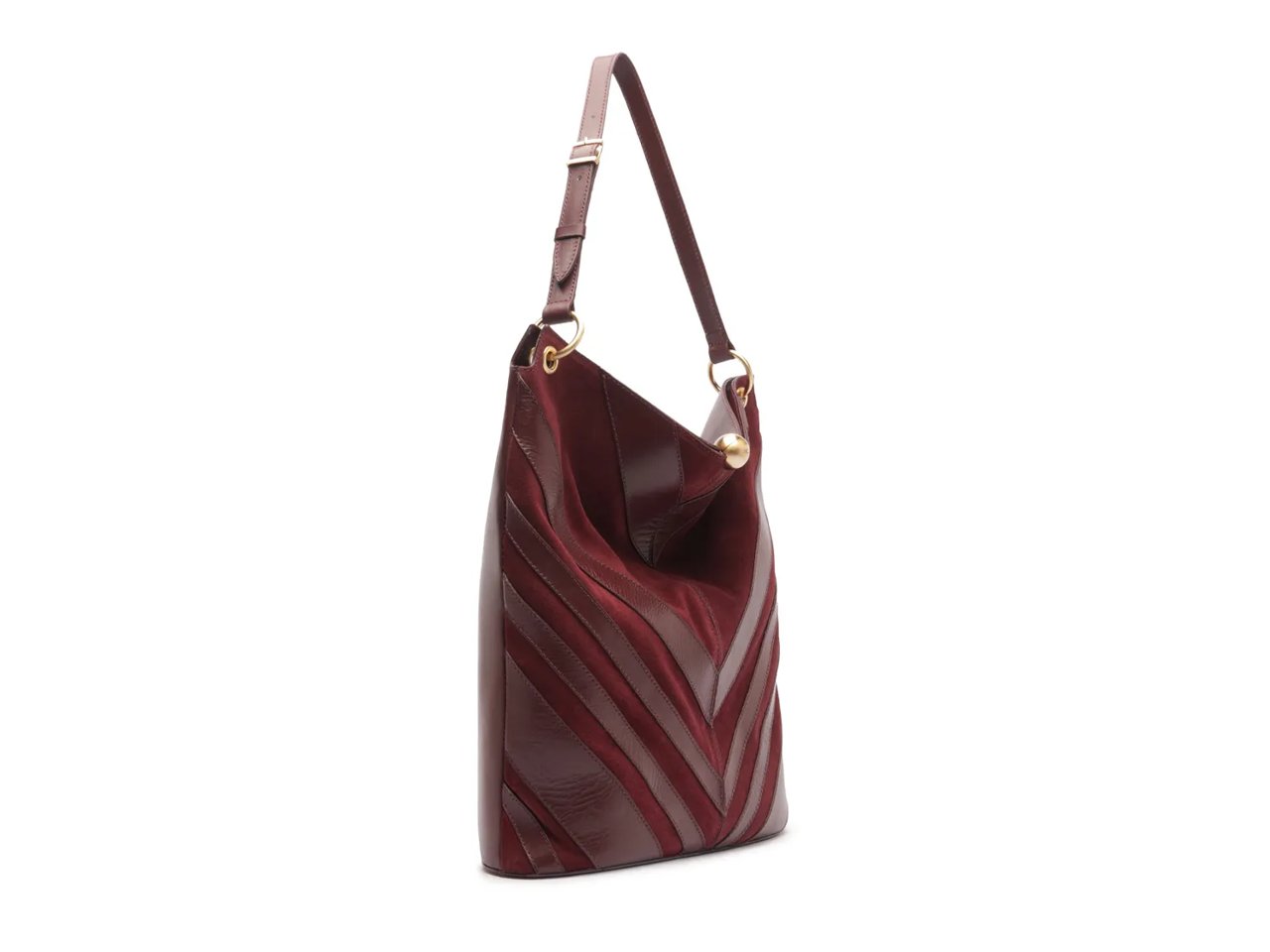 Aurora Leather Hobo Bag