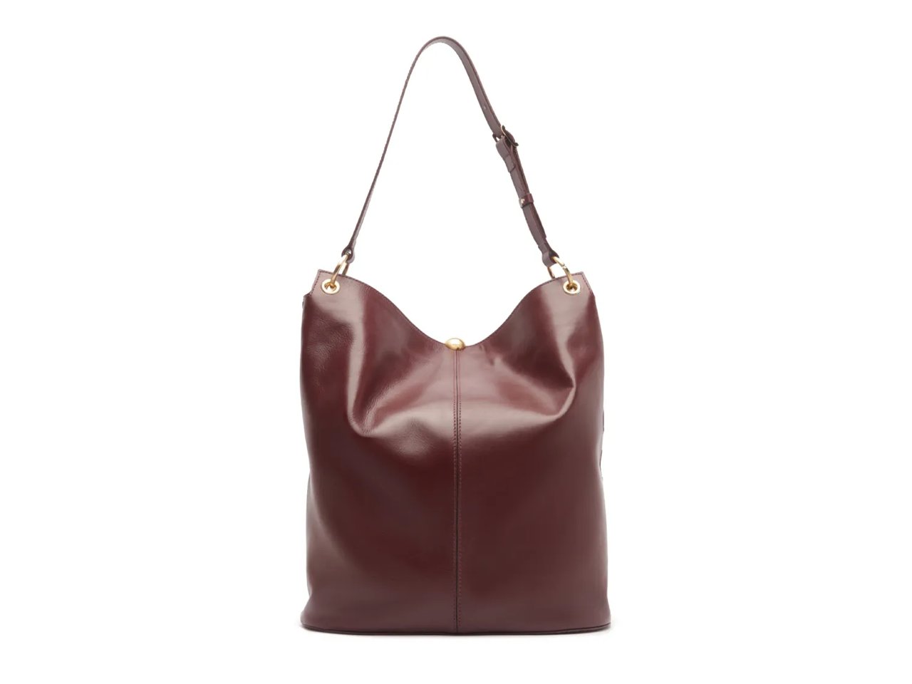 Aurora Leather Hobo Bag