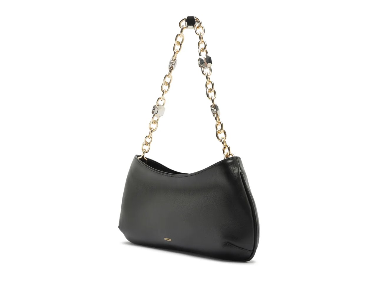 Luna Baguette Leather Shoulder Bag