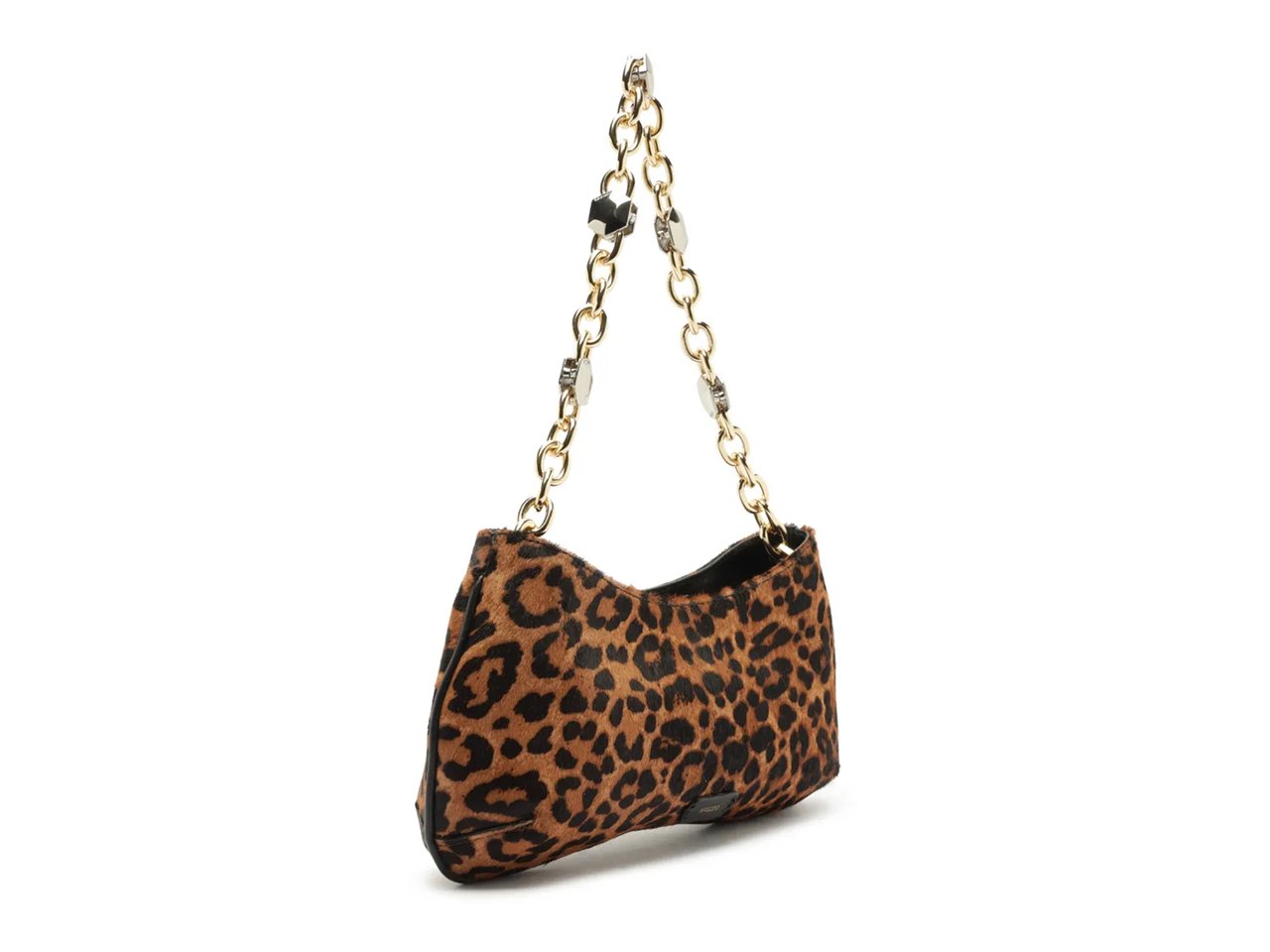 Luna Baguette Leather Shoulder Bag