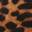 Luna Baguette Leather Shoulder Bag Black/Brown Leopard Print view