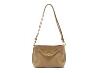 Daphne Leather Shoulder Bag Tan view