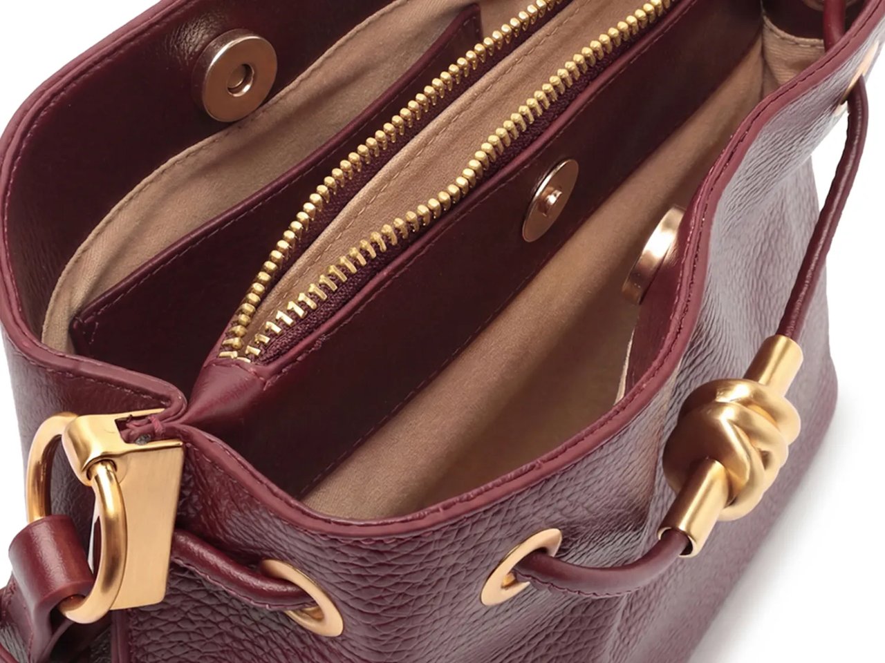 Daphne Leather Shoulder Bag