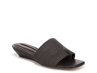 Lora Wedge Sandal Dark Brown view