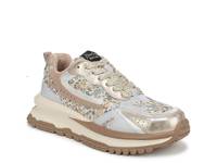 Leo Sneaker - Women's Beige/Multicolor Floral view