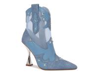Tia Bootie Denim Blue view