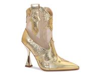 Tia Bootie Gold Metallic view