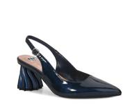 Carla Pump Navy view