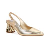 Carla Pump Gold Metallic view