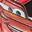 Cars High-Top Sneaker - Kids' Red view