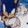 Sonic High-Top Sneaker - Kids' Blue view