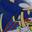 Sonic the Hedgehog Slip-On Sneaker - Kids' Blue view