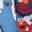 Sesame Street Light-Up High-Top Sneaker - Kids' Blue/White view