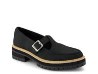 Cara Mary Jane Loafer Black view