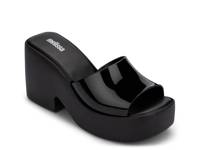 Posh Jelly Platform Sandal Black view