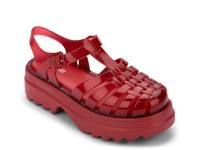 Possession Jelly Fisherman Sandal Red view