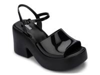 Lina Jelly Platform Sandal Black view