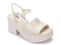 Lina Jelly Platform Sandal Beige view