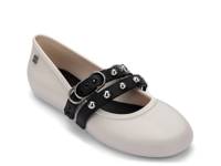 Soft Ballerina Jelly Flat Beige/Black view