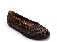Possession Ballerina Jelly Flat Dark Brown view
