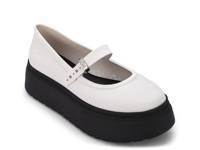 Soft Ballerina Jelly Platform Slip-On White view