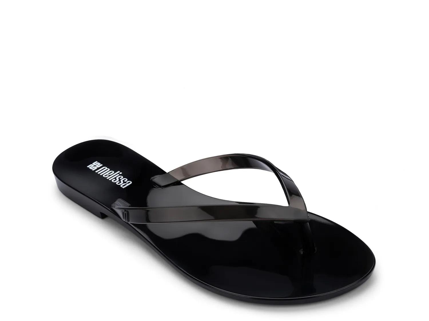 Melissa Harmonic Jelly Flip Flop | Women's | Black | Size 10 | Sandals | Jelly