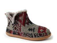 Brixen Bootie Slipper - Men's Black/Grey/Red view