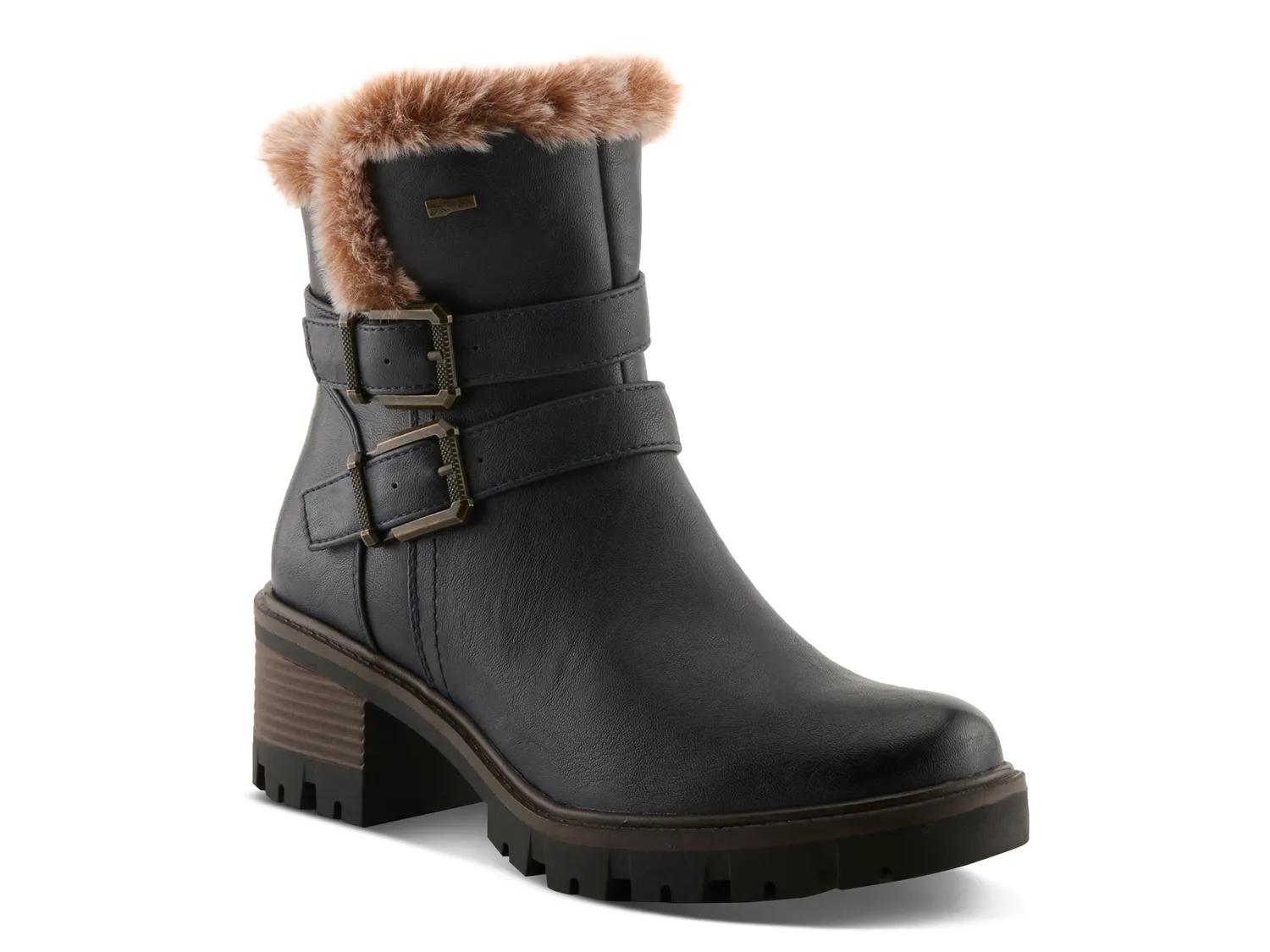 Spring Step Beartrak Bootie In Navy