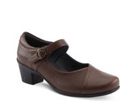 Nalu Mary Jane Pump Dark Brown view