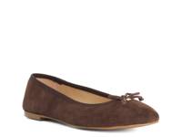 Helenne Ballet Flat Brown Suede view