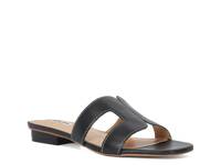 Loupe Sandal Black Leather view