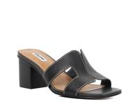 Jupe Sandal Black Leather view
