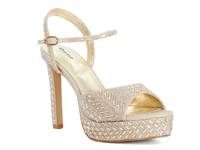 Malea Platform Sandal Gold Synthetic view