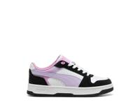 Rebound Slam Faded Glow Sneaker - Kids' Black view
