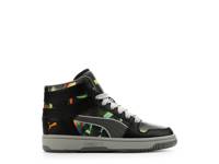 Rebound Layup Digital Drip High-Top Sneaker - Kids' Black view