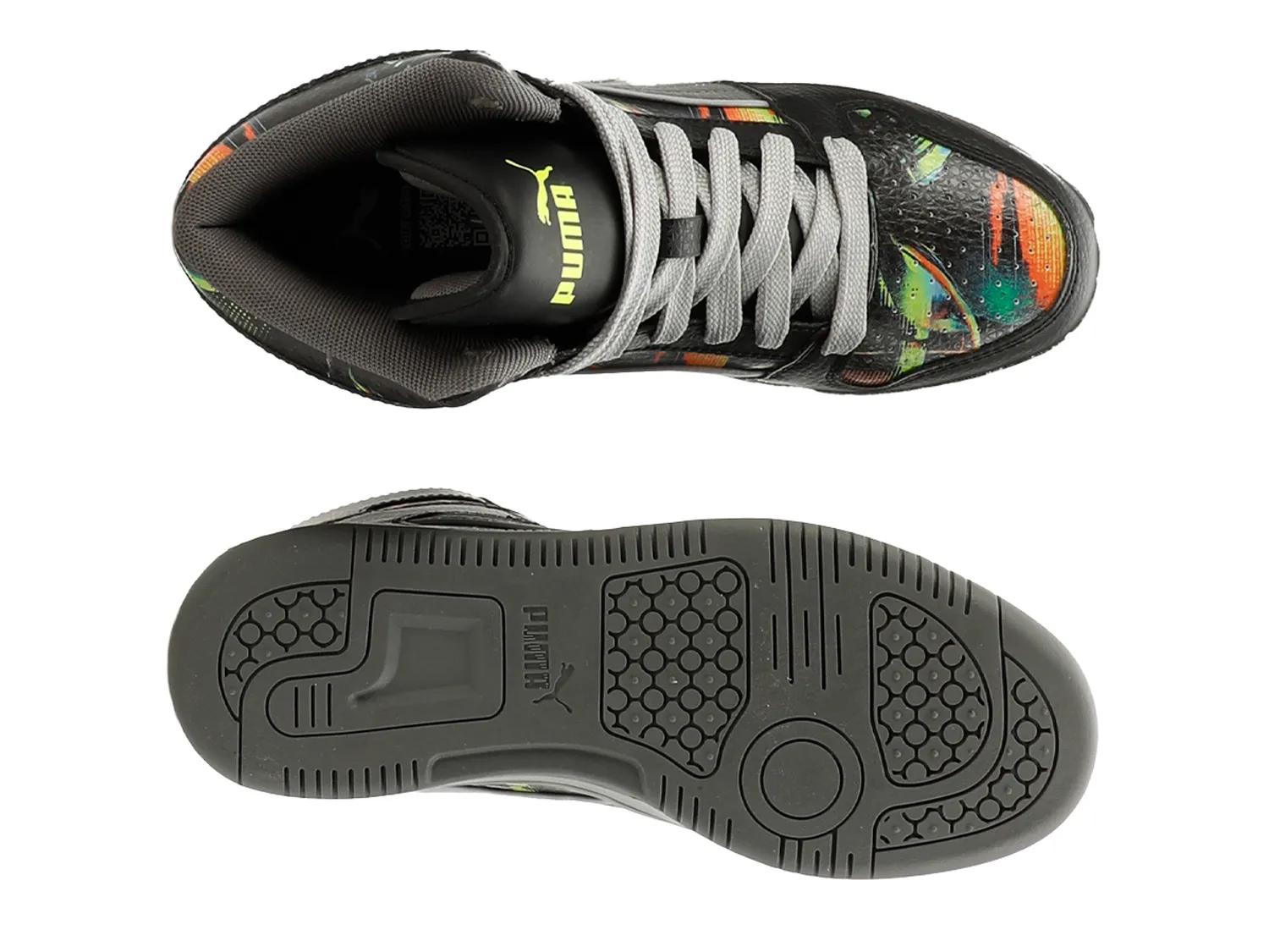 Rebound Layup Digital Drip High-Top Sneaker - Kids'