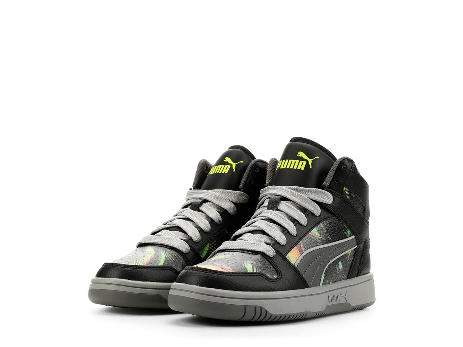 Rebound Layup Digital Drip High-Top Sneaker - Kids'
