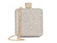 Elida Clutch Silver Metallic view