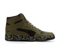 Rebound Layup High-Top Sneaker - Men's Dark Green view