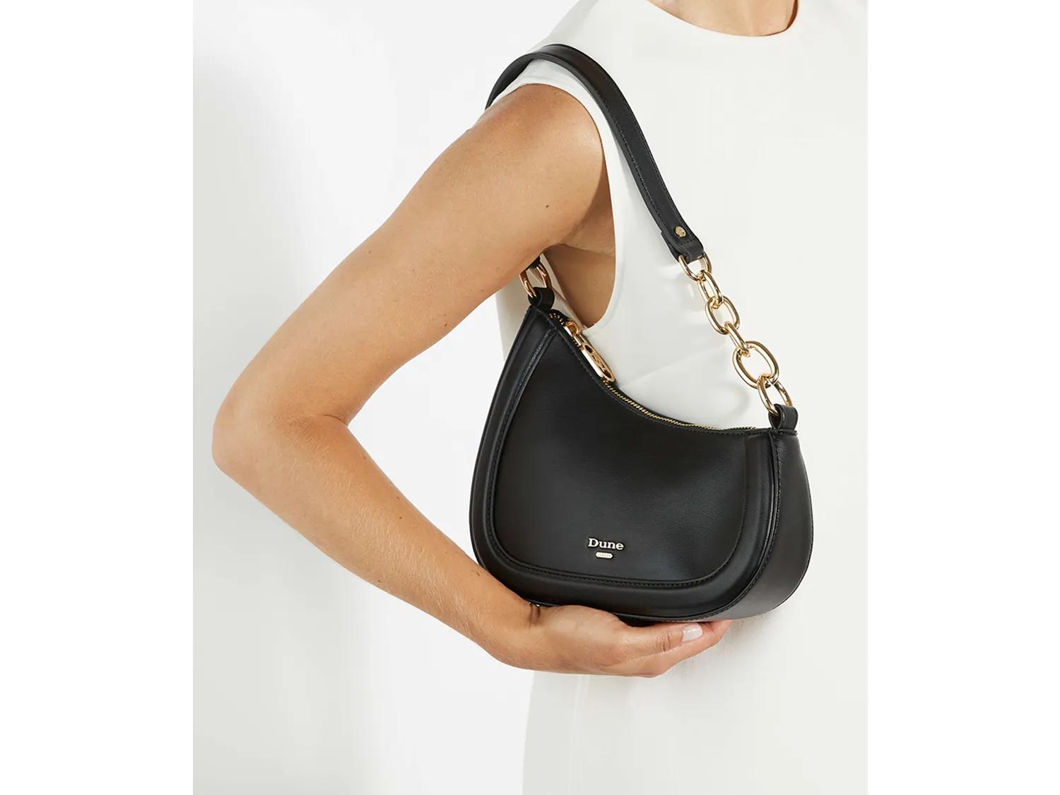 Direction Leather Shoulder Bag
