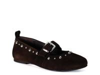 Executive Mary Jane Flat Chocolate view
