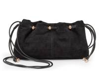 Ava Suede Crossbody Bag Black view