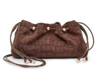 Ava Suede Crossbody Bag Dark Brown view