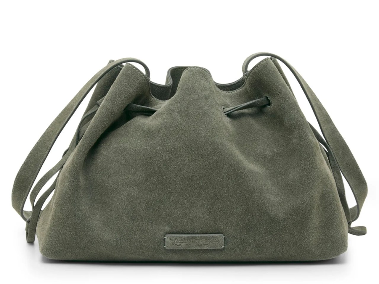 Clem Suede Crossbody Bag