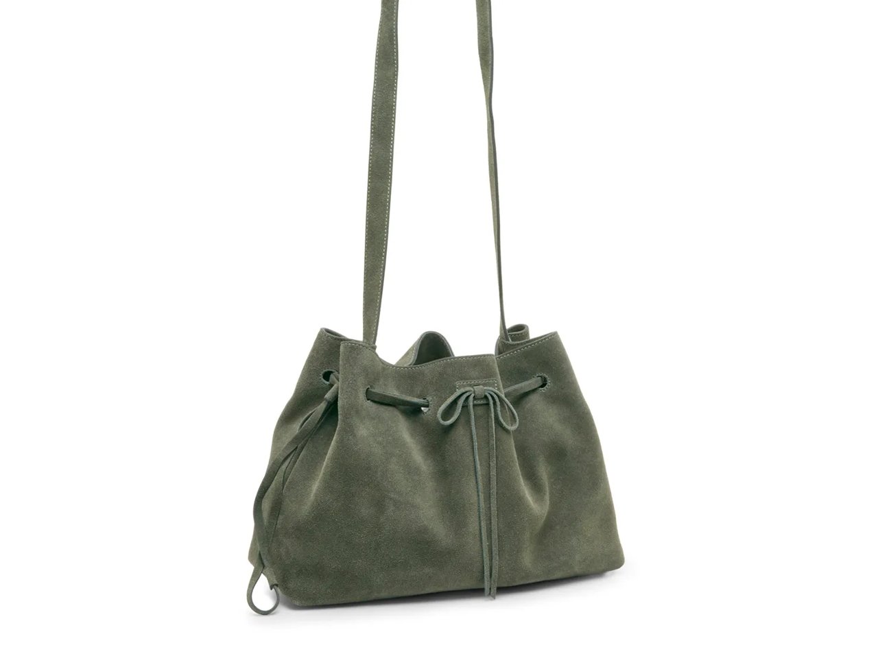 Clem Suede Crossbody Bag
