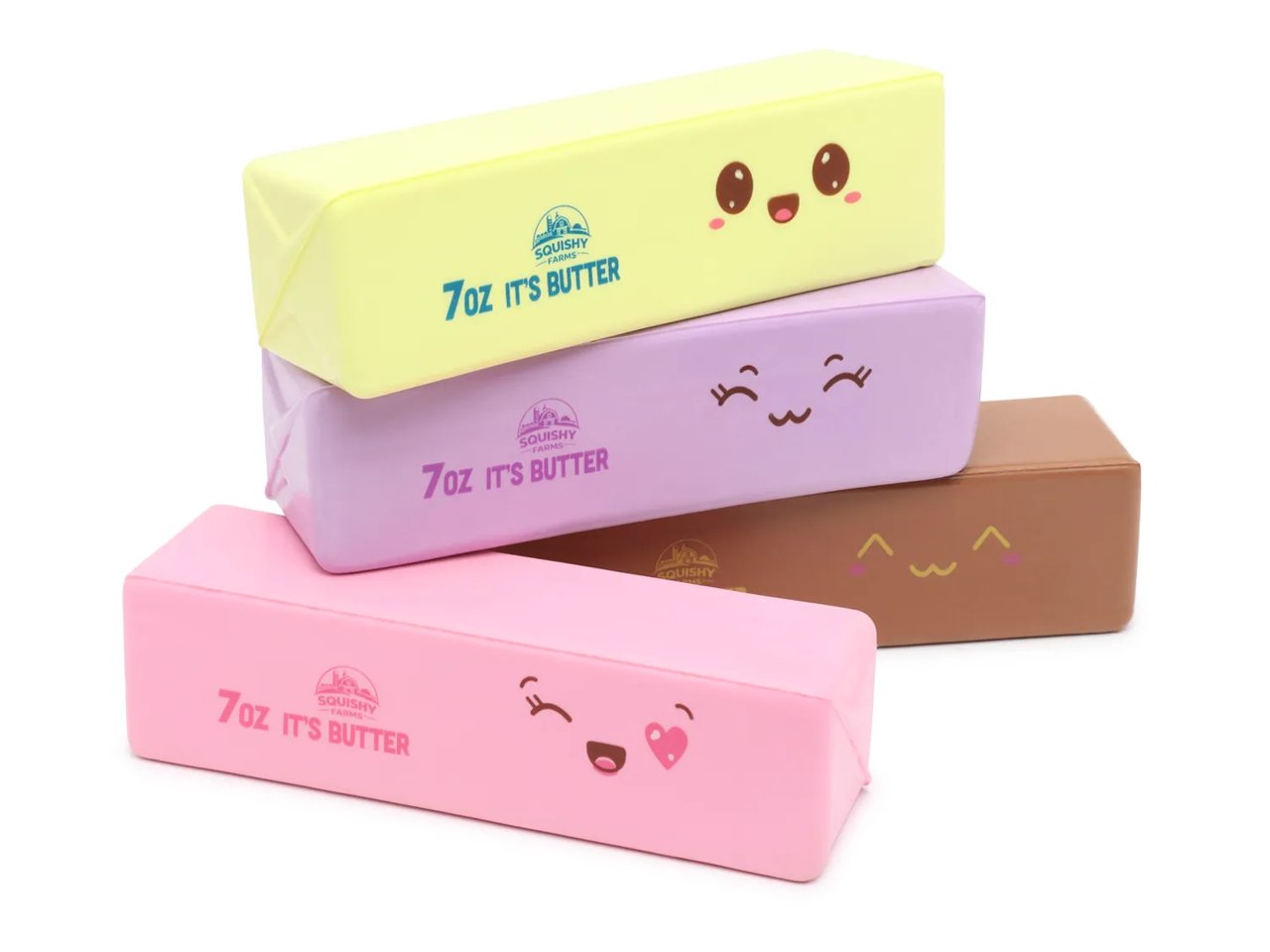 Colorful Butter Squishy Toy - 1 Ct.