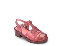 Possession Heel Jelly Fisherman Sandal - Kids' Pink view